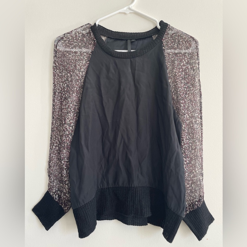 Joe's Jeans Floral Sweatshirt in Petite Fleur Print Size S